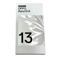 〈新品未使用〉OPPO Reno13 A ルミナスネイビー 1台