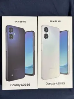 Samsung Galaxy A25 5G 未開封 ブラック ホワイト2台