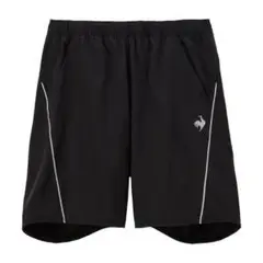 ★新品★le coq sportifハーフパンツブラックSサイズ