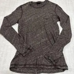 Emporio Armani ブラウン 長袖カットソー M