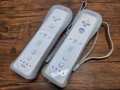 Wiiリモコンモーションプラス 2個セット　Wiiコントローラー【白】②