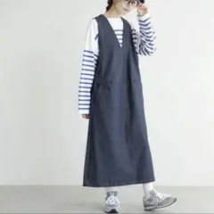 midiumi（ミディウミ）| デニムジャンパースカート