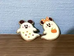 ディズニーシー　ハロウィン　ミニゲーム景品　ピンバッジ