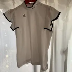 archivio フリル袖 ホワイトシャツ