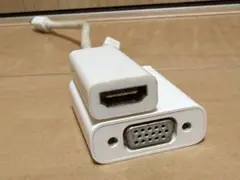 MAC Book Air HDMI とVGA のディスプレイアダプタ