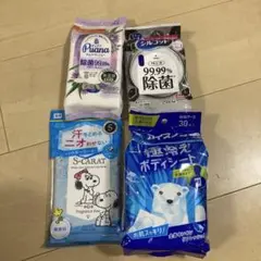 除菌ウェットティッシュと冷却シートセット