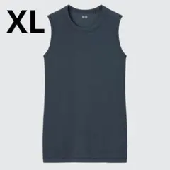 ユニクロU シームレスノースリーブ XL