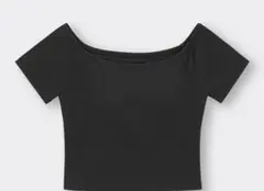 新品タグあり　ブラフィールクロップドオフショルダーT(半袖)