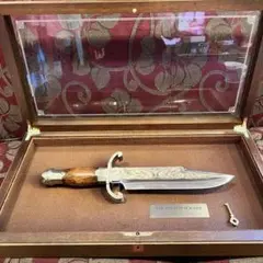 コレクター東京)フランクリンミント ジム・ボウイナイフ レプリカナイフ（刃なし） コレクター東京)フランクリンミント ジム・ボウイナイフ