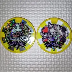 妖怪ウォッチ　ドリームメダル　スノーラビィ・バニー・ミント