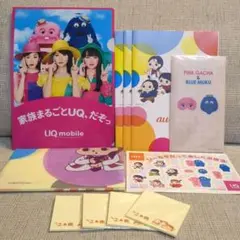 au UQ ガチャピン ムック 三太郎 ノベルティグッズ11点セット