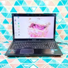 L8カメラ付き❤️在宅ワークやオンライン授業にも最適☘️すぐ使えるノートパソコン