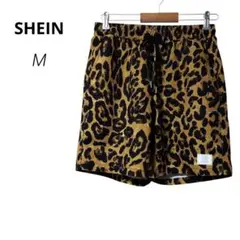 ヒョウ柄ショートパンツ M レオパード柄 短パン メンズ シーイン