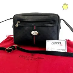 GUCCI グッチ オールドグッチ ショルダーバッグ 黒