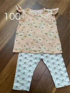 ユニクロ　ポール&ジョー　Tシャツ　レギンス　100