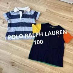 値下げ✨ポロラルフローレン　Tシャツ　ラグビーシャツ　2枚セット　男の子　100