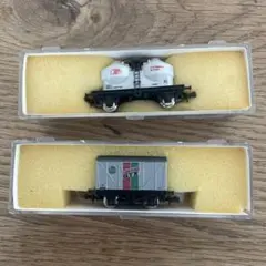 Lima Nゲージ 貨車 2両セット 貨車（白） & Castrol GTX