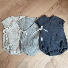マールマール ロンパース 肌着 3枚セット