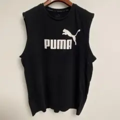 PUMA プーマ ブラック タンクトップ XL