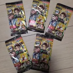 鬼滅の刃　シール烈伝5袋セット
