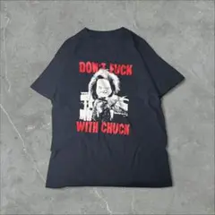 【公式】チャイルドプレイ CHUCKY チャッキー キャラクター Tシャツ L