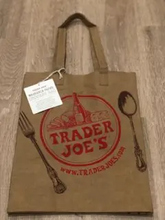 【新品未使用】Trader Joe’s　トレーダージョーズ　紙袋風　エコバッグ