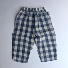 organic zoo Gingham Fisherman Pants 4-5y