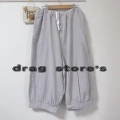 ＊drag store’s＊ガウチョパンツ＊ヒッコリー＊ゆったりフリーサイズ＊