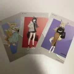 アークナイツ マルイ　ポストカード　3枚セット