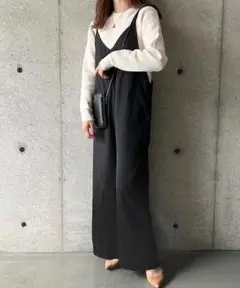 ツイルキャミサロペット