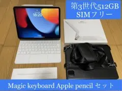美品 iPad Pro 11 Cellular 512GB 3点セット