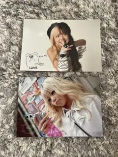 KOGYARU2025春夏号特典ブロマイド2枚セット　いもぴ&りいな
