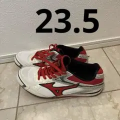 Mizuno スパイクシューズ ホワイト/レッド