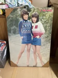 非売品　門あさ美　榊原郁恵　西城秀樹　ピンクレディー　パネル　ポスター　セット 非売品 門あさ美 榊原郁恵 西城秀樹 ピンクレディー パネル