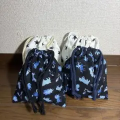 ハンドメイド　巾着4点セット