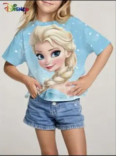 エルサTシャツ