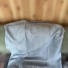 グレー ストライプ ドレープカーテン 100x200cm