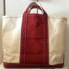 レア TEMBEA テンベア トートバッグ 赤 日本製 綿