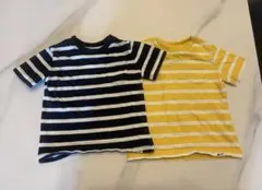 gap ストライプTシャツ 2枚セット