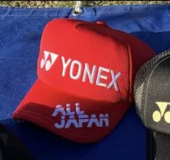 YONEX 2025インターハイ限定　オールジャパンキャップ　新作レッド
