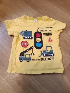 信号＆乗り物Tシャツ 100cm