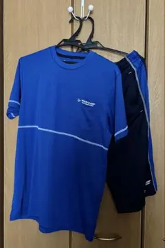 DUNLOP MOTORSPORT 半袖Tシャツ＆ハーフパンツセット　Lサイズ