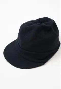 美品21AW COMOLI ツバ付き ウール ニット キャップ 331O▲ c-2310-HT1RSW0414_03.jpg