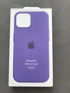 iPhone 14 シリコーンケース アイリス 新品未開封純正