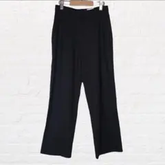 1700☆Rene ルネ パンツ ウール97% 薄手 ブラック