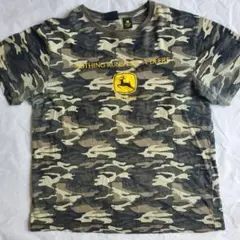 john deere ジョンディアミリタリーアーミー軍カモフラ迷彩柄ティーシャツ