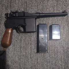 マルシンモーゼルM712MAXIガスガン！ロングマガジン弾速強！完全可動品！ マルシンモーゼルM712MAXIガスガン！ロングマガジン弾速強！完全
