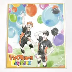 ハイキュー ファンパーク 報告会 特典 色紙