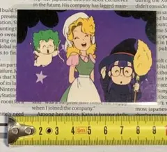 Dr.スランプ アラレちゃん　ラミネートカード 　則巻みどり　当時物