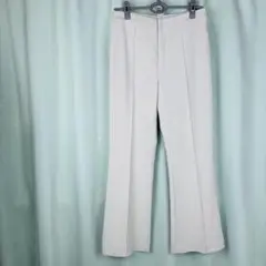 【43】COMME CA MODELS アイボリー　カジュアルパンツ　L